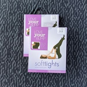 Love Your Bump soft tights black 2